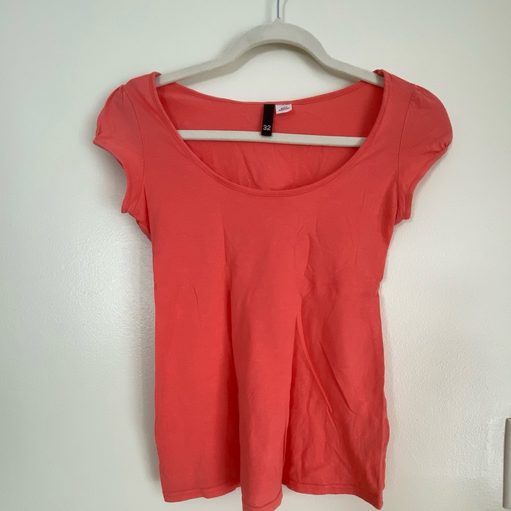Women’s Beautiful Orange Color Tee